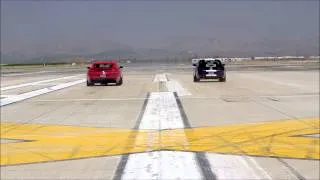 Ford Shelby GT500 vs Chevrolet Camaro ZL1  in the 1/4 Mile