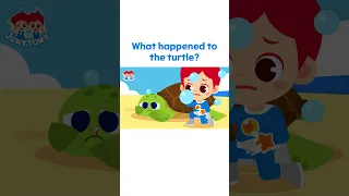 #JunyTony | 🐢 what happened to the turtle? | World Turtle Day #Shorts #KidsSongs