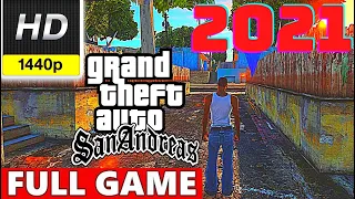 GTA San Andreas Full Gameplay Walkthrough All 100 Missions SA Direct X 2.0 Mod 2022 2K Ultra HD