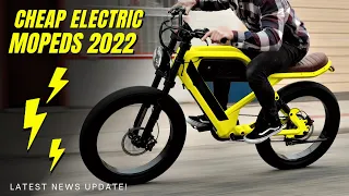 Top 10 Low-Cost Electric Mopeds w/ Pedals (Things to Know Before Buying)