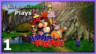 First Time Playing An Old Classic │ Banjo-Kazooie Let's Play (Part 1)