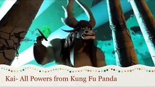 Kai- All Powers from Kung Fu Panda