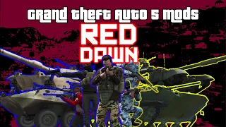 Fighting Back a Russian Invasion - GTA 5 Red Dawn Mod