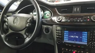 (JC) How to get to the CD player in a 2007 Mercedes Benz CLS