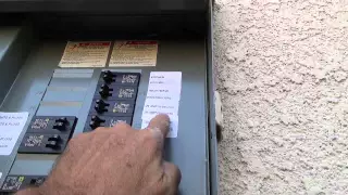How to read your electrical breakers