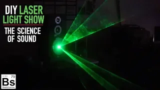 Laser Light Show DIY - The Science of Sound with Mr. G - Part 1