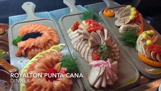 Royalton Punta Cana Food Review Dinner+ Bonus Video