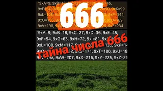 Тайна числа 666