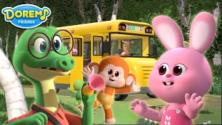 Wheels on the Bus🚌│Doremi Friends Song│Baby Song│Doremi Friends - Nursery Rhymes & Kids Songs