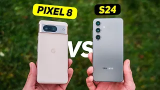 Quel est le meilleur smartphone compact de 2024 ? Google Pixel 8 vs Samsung Galaxy S24