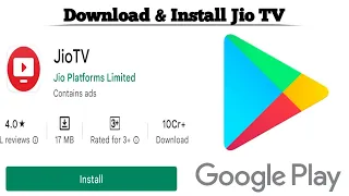 How to Download and Install the Jio TV app on Android for free | Techno Logic