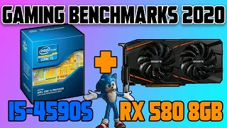 Benchmarking i5-4590S and RX 580 8GB in 2020! (10 Games tested)