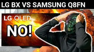 LG Oled Is Way Behind The Competition! See For Yourself! Samsung Q8FN vs LG BX