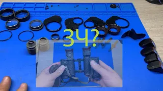 1944 Б6 6x30 розборка  binoculars fernglas lornetka