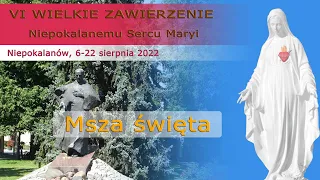 20.08 g.11:00 Msza święta | Św. Bernarda, opata | WZNSM 2022 | NIEPOKALANÓW – Bazylika