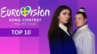 Eurovision 2024: My top 10