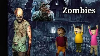 Gulli Bulli and Zombies Horror Story | Zombies Horror Story | @MAKEJOKEHORROR @ScaryToons