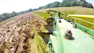 Old Time Farming with a Moldboard Plow! May '17