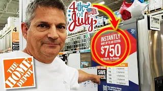 Home Depot HOT July 4-13 Deals You Can’t Miss, Appliances, Ladders, Tools