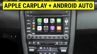How to Add Apple CarPlay & Android Auto To Your Porsche (911, Boxster, Cayman, Cayenne, Panamera)