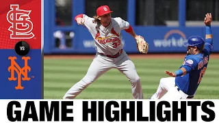 Cardinals vs. Mets Game 1 Highlights (5/17/22) | MLB Highlights