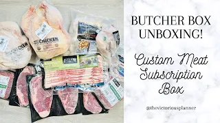 Butcher Box UNBOXING | Meat Subscription Box | High Quality Meat, Whole Chickens, Ribeye Steaks