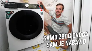 Morao sam da nabavim novu masinu za ves!