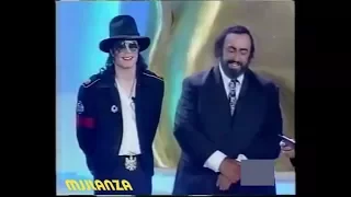 Michael Jackson & Luciano Pavarotti en 1997 - Subtitulado en Español