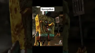 Creepy Versions Of SpongeBob Characters #shorts