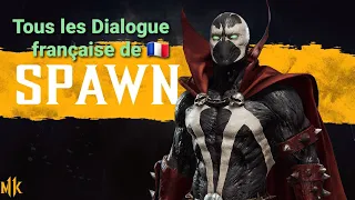 Mortal Kombat 11 Toute  les dialogue de Spawn version français 🇨🇵