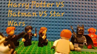 Harry Potter VS Batman VS Star Wars (Lego Harry Potter Animation)