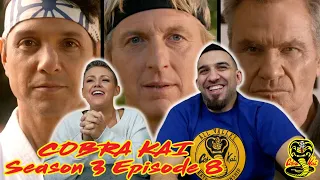 Cobra Kai Season 3 Episode 8 'The Good, The Bad, and the Badass' REACTION!!