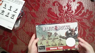 Blitz Bowl: Chaos Team and Undead Team Expansion Unboxings