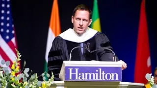 Remarks by Commencement Speaker Peter Thiel