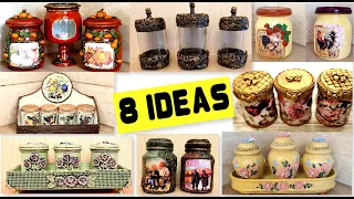 8 Amazing Diy Ideas for recycling jars | Home decor