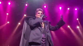 4K Adam Lambert - Talk, Mad About The Boy - Las Vegas 2- 10-28-22