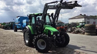 Deutz Fahr Agrotron 100 2004r 100KM + Nowy Tur QUICKE X46 + TUZ