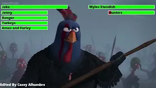 Free Birds (2013) Final Battle with healthbars