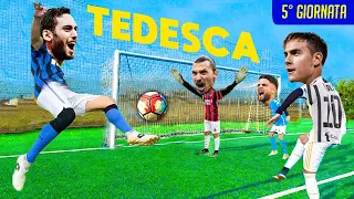 TEDESCA Challenge di SERIE A ! Litigio tra Juventus e Milan 😰