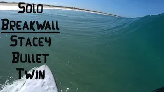 Solo Breakwall | Surf | Stacey Bullet Twin | POV