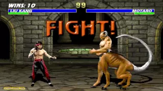 Mortal Kombat 3 Liu Kang Gameplay Playthrough