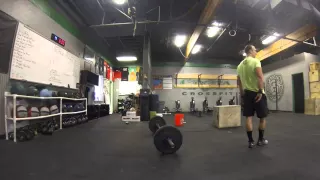 10 Min EMOM: Odd - 7 BBJ @ 24"; Even - 7 Squat Clean & Jerk @ 115#