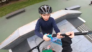 TRASHING Kids Scooter Then Surprising Him With A NEW ONE!