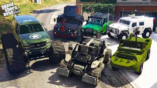 Stealing SECRET SWAT Vehicles in GTA V..! (GTA V Heist #22)