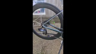 Cadex ultra 50 mm carbon wheel sound check. #shorts #short #bicycle #cycling #giantpropel