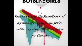 Boys Like Girls - Thunder lyrics
