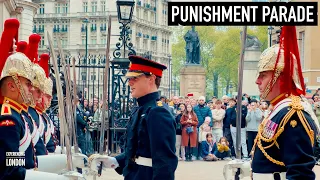 CAPTAIN INSPECTS GUARDS | Horse Guards, Royal guard, Kings Guard, Horse, London, 2024