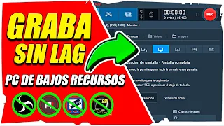 El mejor grabador de pantalla para PC🖥graba sin perder fps en tus juegos *pc de bajos recursos*