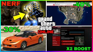 PROMO ET BONUS GTA ONLINE DU 28/9 & GROS NERF CAYO PERICO SUR GTA5 ONLINE!!!!