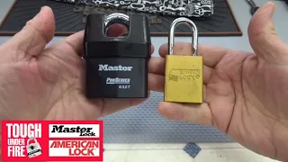 (782) Master Lock ProSeries 6327 (LockLab's V2!)